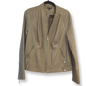 Apt 9 Moto Jacket grey size x-large